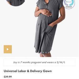 Kindred Bravely delivery maternity gown XL/XXL